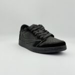 ایرجردن ۱ تراویس اسکات “بلک فانتومTravis Scott x Air Jordan 1 Low Black Phantom - Image 2