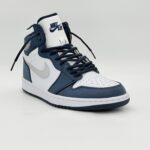 نایک ایر جردن 1 های ابی سرمه ای Nike Air Jordan 1 High Midnight Navy - Image 2